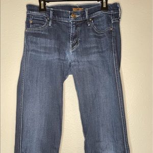 Women’s MOTHER straight leg jeans. Size 24